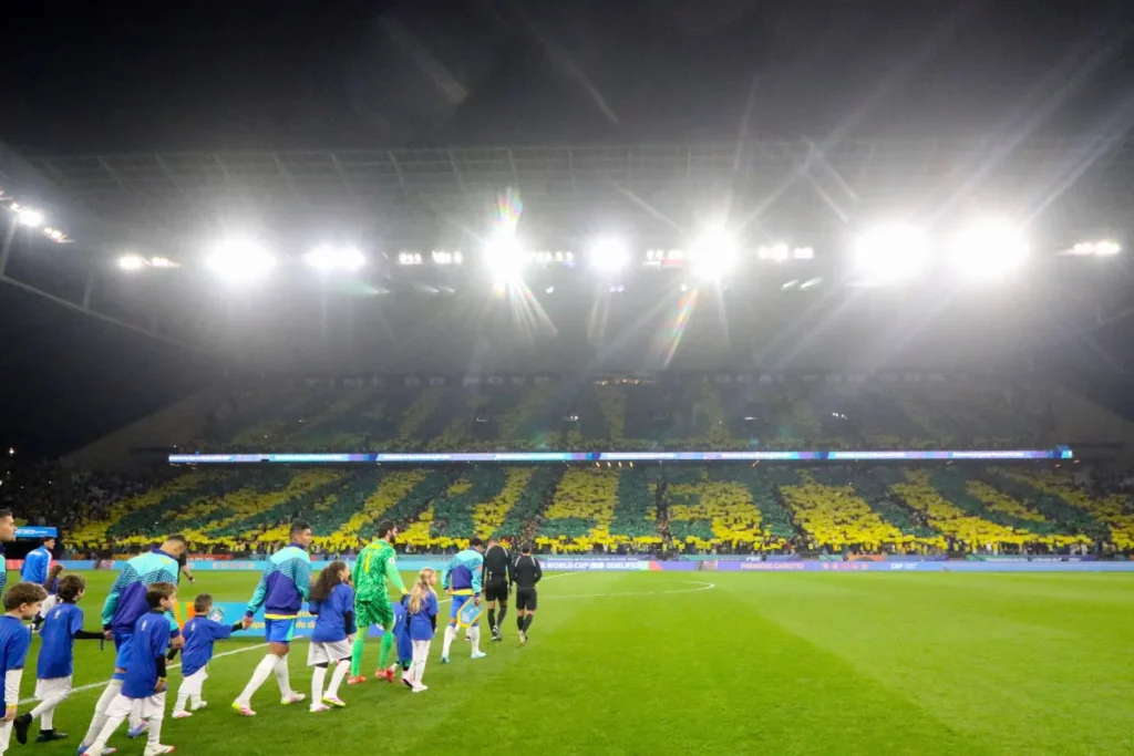 Qualification du Brésil à la Coupe du Monde 2026 sous la direction de Carlo Ancelotti.