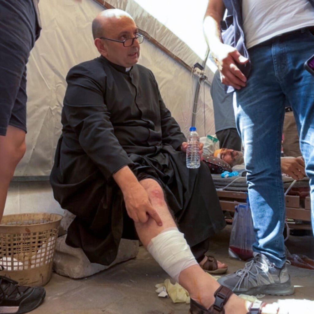 Le père Gabriel Romanelli, curé à Gaza, témoigne de la situation humanitaire