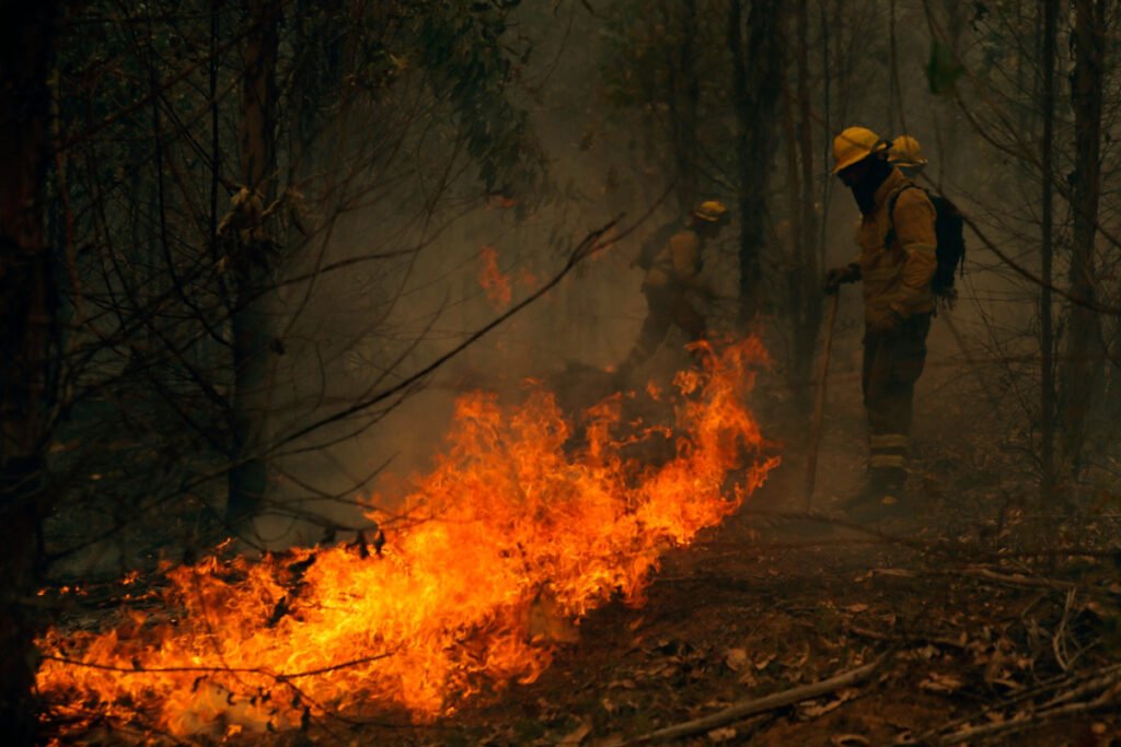 Pompiers Espagne incendies agricoles