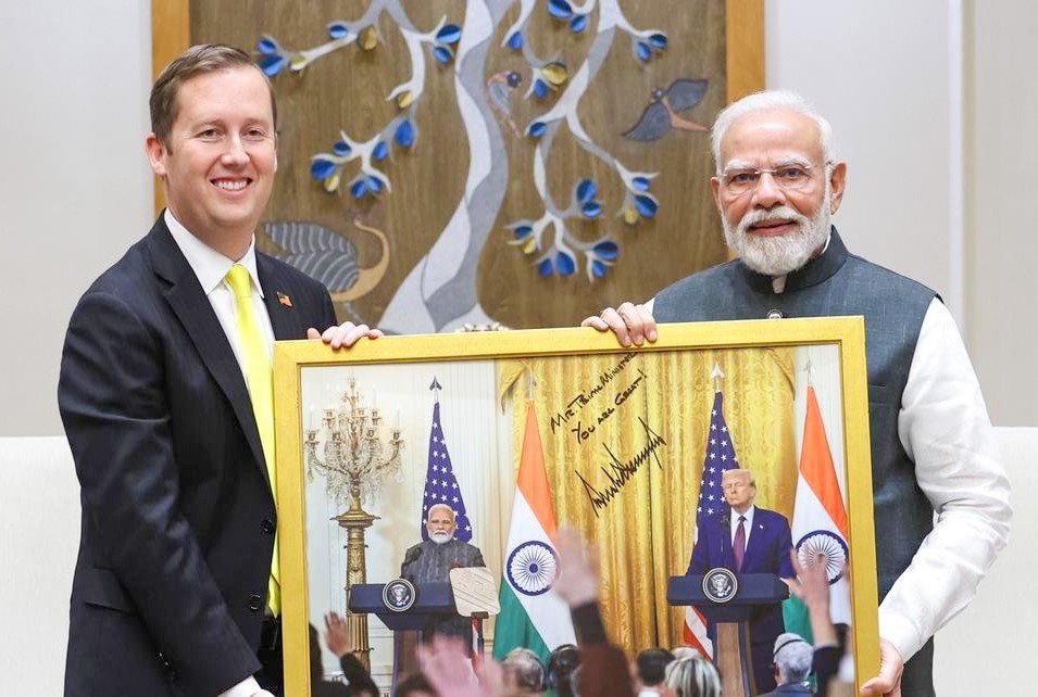 Relations commerciales États-Unis Inde, Sergio Gor et Modi à New Delhi