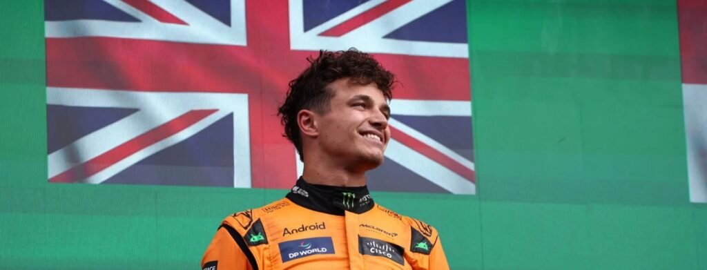 McLaren F1 2025 : Lando Norris célèbre sa victoire au championnat du monde avec la MCL39
