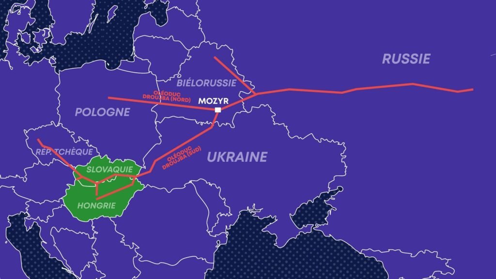 oléoduc Droujba au centre des tensions énergétiques entre la Slovaquie et l’Ukraine en Europe